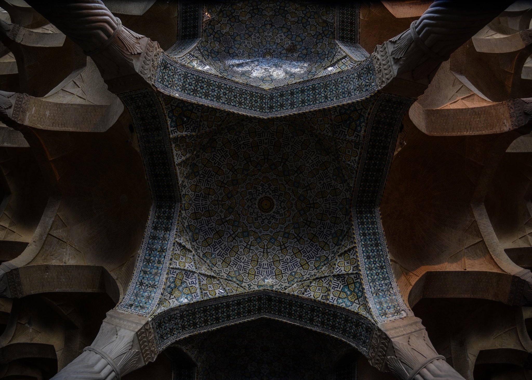 arches of Vakil Mosque